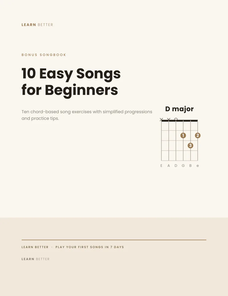 10 Easy Songs for Beginners